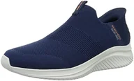 Trampki męskie - Skechers Męskie trampki 232450 NVY, granatowe dzianina/wykończenie, rozmiar 40, Granatowe wykończenie z dzianiny, 45.5 EU - miniaturka - grafika 1