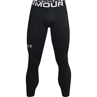 Legginsy - Under Armour Męskie legginsy ColdGear - miniaturka - grafika 1