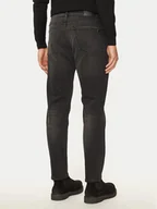 Spodnie męskie - Boss Jeansy Maine 50528351 Czarny Regular Fit - miniaturka - grafika 1