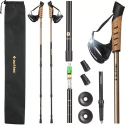 Kije nordic walking Carbon 3 Sections Outtec - Kije trekkingowe - miniaturka - grafika 1