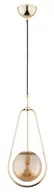Lampy sufitowe - El Dorado lampa wisząca 1-punktowa złota 61239 - miniaturka - grafika 1