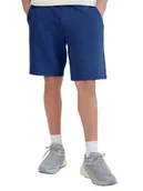 Spodenki męskie - Spodenki dresowe męskie 4FWMM00TSHOM543 - granatowe L - miniaturka - grafika 1