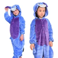 Stroje karnawałowe - Piżama Onesie Kigurumi Kostium Przebranie Osiołek Kłapouchy Dzieci 125-135cm - miniaturka - grafika 1