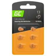 Baterie i akcesoria - Baterie P13 PR48 ZL2 GREEN CELL ZincAir (6 szt.) - miniaturka - grafika 1