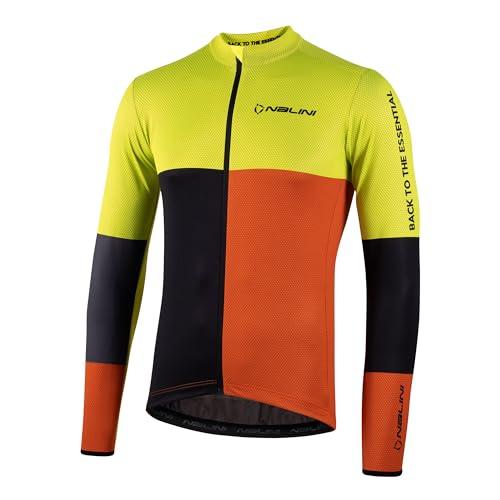 NALINI New LS Coffee Jersey Długi sweter Męski
