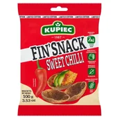 Pieczywo chrupkie - Kupiec Fin'Snack Snacki żytnie o smaku słodkiego chili 100 g - miniaturka - grafika 1