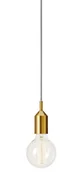 Lampy sufitowe - Markslojd lampa wisząca Bronx 1L E27 brąz 108098 - miniaturka - grafika 1