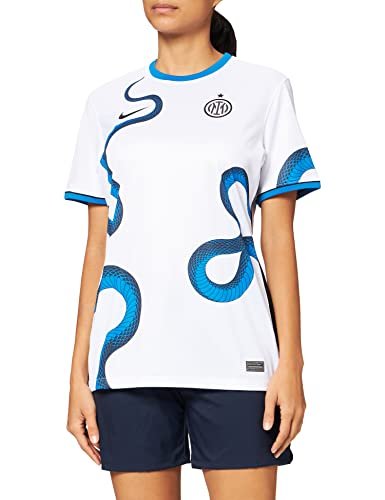 Nike Męski t-shirt Inter Wnk Df Stad JSY Ss Aw, Biały/biały/czarny, S