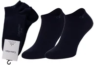 Skarpetki męskie - CALVIN KLEIN SKARPETY SKARPETKI STOPKI 2 PARY NAVY 701218707 004 - Rozmiar: 39-42 - miniaturka - grafika 1