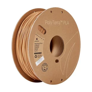 Filament Polymaker PolyTerra PLA 1,75mm, 1kg - Wood Brown - Filamenty i akcesoria do drukarek 3D - miniaturka - grafika 1