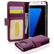 Etui i futerały do telefonów - Cadorabo cador Abo  Book Style etui do Samsung Galaxy S7 edge  Case Cover etui ochronne z 3 kieszenie na karty kredytowe, Samsung Galaxy S7 Edge DE-107219 - miniaturka - grafika 1