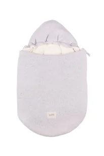 Otulacz Do Fotelika Organic Fleece Grey Melange - Otulacze - miniaturka - grafika 1