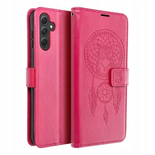 STYLOWE ETUI Z KLAPKĄ SAMSUNG A14 FUKSJA + SZKŁO - Etui i futerały do telefonów - miniaturka - grafika 1