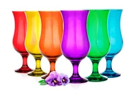 Kieliszki - Zestaw 6szt Kieliszek Koktajlowy 420ml Rainbow Mix - miniaturka - grafika 1