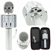 Zabawki interaktywne dla dzieci - MIKROFON ETUI BLUETOOTH BEZPRZEWODOWY KARAOKE - miniaturka - grafika 1