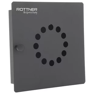 Rottner Key Point 10 skrzynka na klucze, czarna - Szafki na klucze - miniaturka - grafika 1