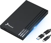 Obudowy i kieszenie na dyski twarde - Aptel OBUDOWA DYSKU SSD HDD 2,5" KIESZEŃ NA DYSK SATA USB-C 3.2 5Gbps TRIM UASP REAGLE - miniaturka - grafika 1