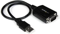 Kable USB - Kabel USB StarTech USB-A - DB-9 0.3 m Czarny (ICUSB232PRO) - miniaturka - grafika 1