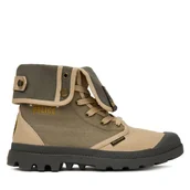 Botki męskie - Trapery Palladium Baggy Hawkins Police 04623-308-M Zielony - miniaturka - grafika 1