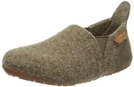Buty dla dziewczynek - Bisgaard Sailor Wool niskie kapcie dziecięce, brązowy - Braun Camel 46-25 EU - miniaturka - grafika 1