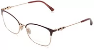 Okulary przeciwsłoneczne - Jimmy Choo Jc358 Okulary, Gold Burgundy, 54 Kobieta, Gold Burgundy, 54 - miniaturka - grafika 1