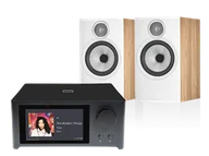 Zestawy stereo - NAD C 700 V2 (czarny) + 606 S3 (dąb) - miniaturka - grafika 1
