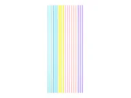 Urodziny dziecka - Świeczki urodzinowe cienkie kolorowe - 16,5 cm - 18 szt. - miniaturka - grafika 1