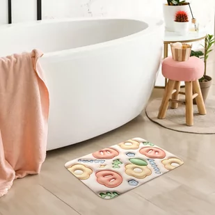 Mata łazienkowa 3D Antypoślizgowa Chłonna Magic 28 - Dywaniki łazienkowe - miniaturka - grafika 3