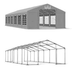 Namiot Imprezowy Całoroczny 5x12x2 Szary WINTER ISD - Pawilony ogrodowe Namiot Imprezowy Całoroczny 5x12x2 Szary WINTER ISD - Pawilony ogrodowe - miniaturka - grafika 1