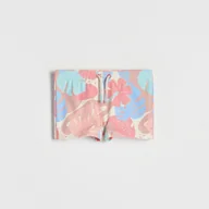 Kąpielówki dla chłopców - Reserved - Kąpielówki w tropikalny wzór - Kremowy - miniaturka - grafika 1