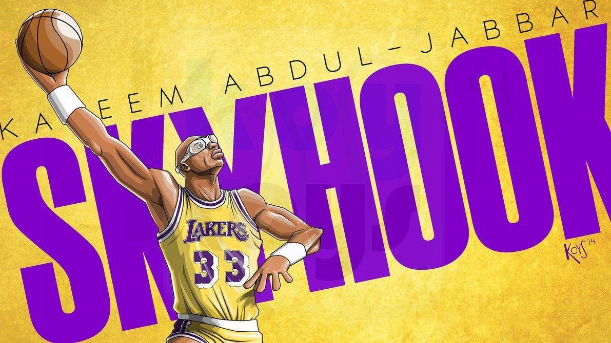 PODKŁADKA POD MYSZ Nadruk 22x18 cm Kareem Abdul-Jabbar LA LAKERS Prezent
