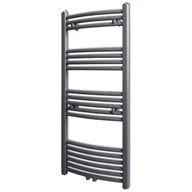 Grzejniki łazienkowe - Vida Grzejnik łazienkowy wygięty 500 x 1160 mm szary V-141899 - miniaturka - grafika 1