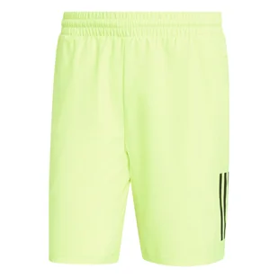 Męskie Spodenki ADIDAS CLUB 3STR SHORT IS8153 – Neonowy - Spodenki męskie - miniaturka - grafika 1