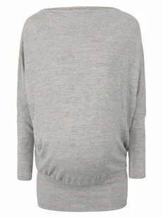 Damska tunika ciążowa z wiskozy szara Bellybuton Maternity, r.XL - Bluzki damskie - miniaturka - grafika 1