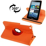 Etui do tabletów - Ochronne etui na telefon komórkowy (flip landscape) do Samsung Galaxy Tab 3 8.0 T3110 T3100 pomarańczowy - miniaturka - grafika 1