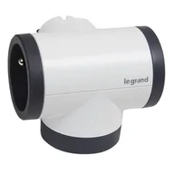 Przedłużacze i rozgałęźniki - Legrand Rozgałęziacz potrójny obrotowy 2X2P+Z+USB - miniaturka - grafika 1