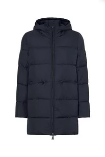 ECOALF Damski płaszcz Marangualf, z poliestru z recyklingu, z wypełnieniem, ultralekki i wygodny, kurtka damska, rozmiar L, granatowy, Granatowy, L - Płaszcze damskie - miniaturka - grafika 1