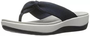 Clarks Klapki damskie Arla Glison, Tkanina niebieski wrzosowy, 41 EU - Klapki i japonki damskie - miniaturka - grafika 1