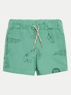 Spodenki damskie - Mayoral Szorty sportowe 1243 Zielony Regular Fit - miniaturka - grafika 1