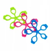 Pozostały sprzęt i akcesoria do ćwiczeń - Zestaw 3 gum do ćwiczeń palców 4Fizjo - miniaturka - grafika 1