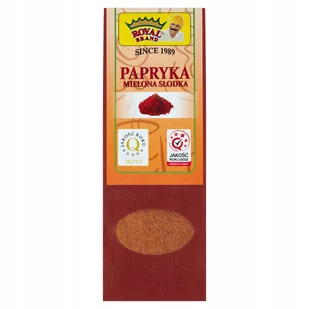 Royal Brand Papryka Czerwona Słodka Mielona Royal Brand - 80g - ASTA 100 - Przyprawy i zioła sypkie - miniaturka - grafika 1