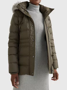 Kurtka damska Tommy Hilfiger WW0WW37486 XL Zielona (8720641869539) - Kurtki damskie - miniaturka - grafika 1