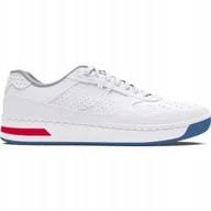 Sneakersy męskie - Męskie sneakersy Under Armour Ua Court 96 białe - miniaturka - grafika 1
