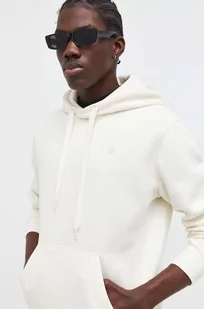 G-Star Raw bluza x Sofi Tukker męska kolor beżowy z kapturem gładka - Bluzy męskie - miniaturka - grafika 1