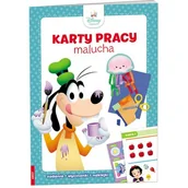 Kolorowanki, wyklejanki - Disney maluch. Karty pracy malucha - miniaturka - grafika 1