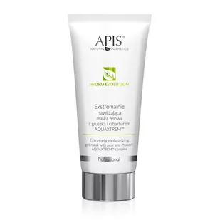Apis Professional Hydro Evolution ekstremalnie nawilżająca maska żelowa z gruszką i rabarbarem AQUAXTREM 200ml - Maseczki do twarzy - miniaturka - grafika 1