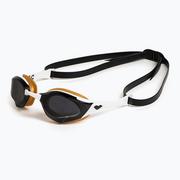 Maski do nurkowania - Okulary do pływania arena Cobra Edge Swipe smoke/white/gold - miniaturka - grafika 1