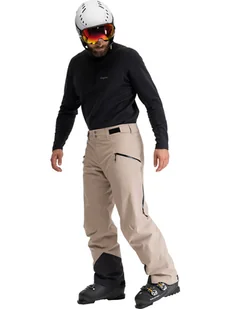 Bergans Spodnie narciarskie "Oppdal" w kolorze czarno-beżowym - Spodnie narciarskie - miniaturka - grafika 1