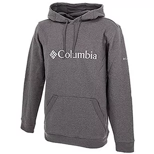 Columbia Męska bluza z kapturem Csc Basic Logo Ii CSC Basic Logo II z kapturem City Grey Heather, Grey M 1681664 - Bluzy męskie - miniaturka - grafika 1