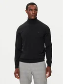 Swetry męskie - Lacoste Golf AH1959 Czarny Regular Fit - miniaturka - grafika 1